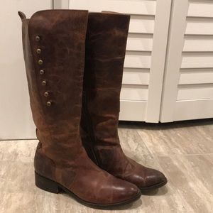 Cognac Genuine Leather Boots - AMAZING quality